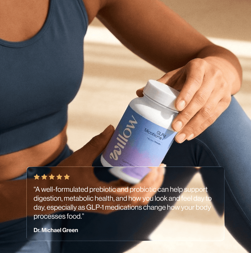 willow glp 1 GLP-1 Microbiome+ (3-Month Supply)